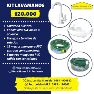 Kit Lavamanos