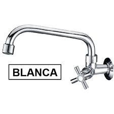 Canilla Cocina Pared Pico Medio Bl Wf003 1533050067