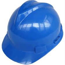 Casco Seguridad Azul Chino