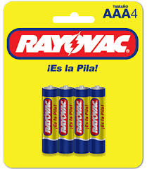 Pila Rayovac Zn/C Mini Aaa