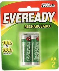 Pila Eveready Recarg.Aa Re15-Bp2