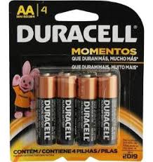 Pila Duracell Chica "Aa" X4 Blister
