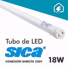 Tubo Led Sica 18W Fria