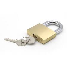 Candado Cromado 40mm Solid