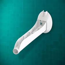 Brazo P/Ducha Zagonel 40cm Plast.